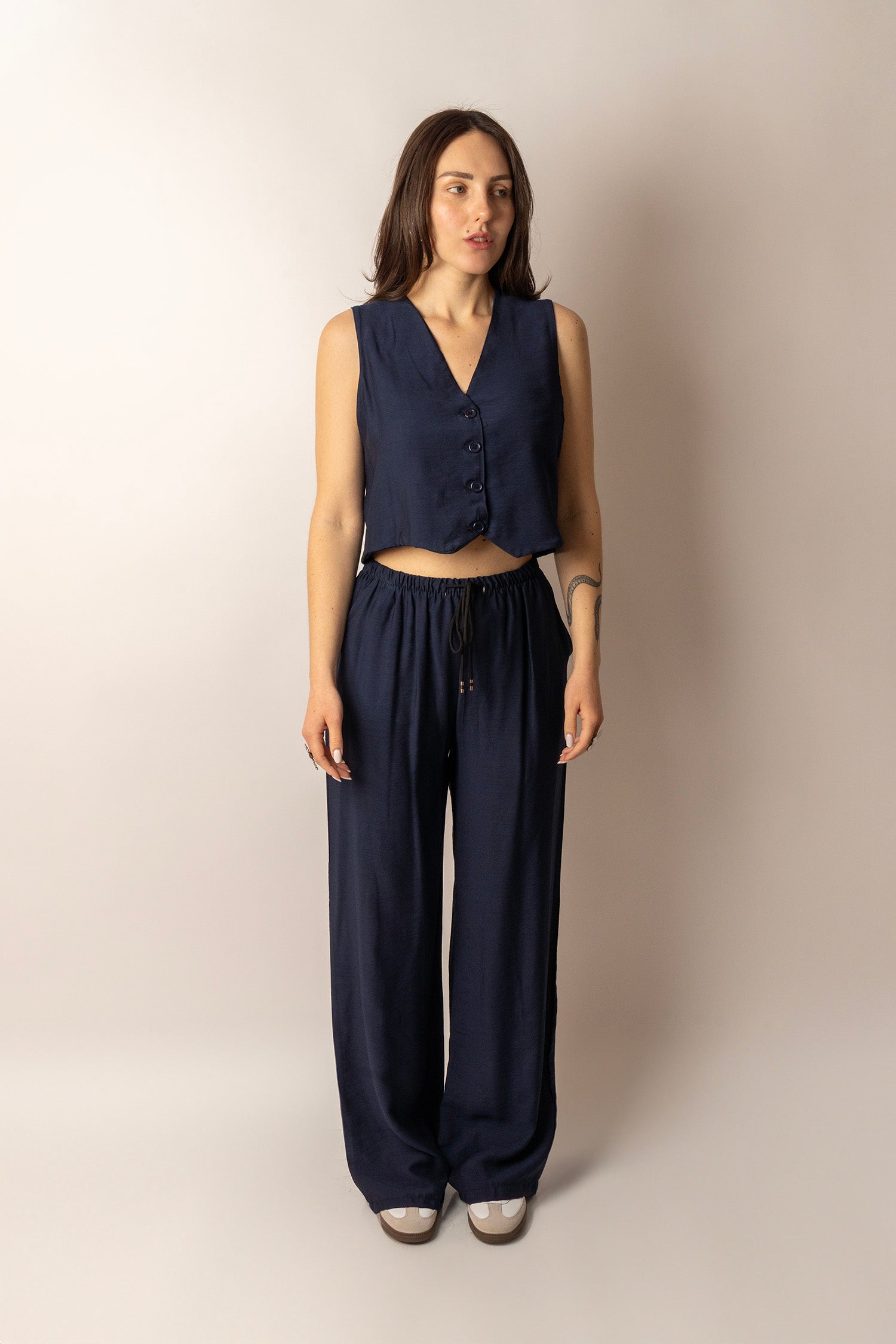 COORD-SET GILET E PANTALONE