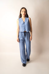 COORD-SET GILET E PANTALONE