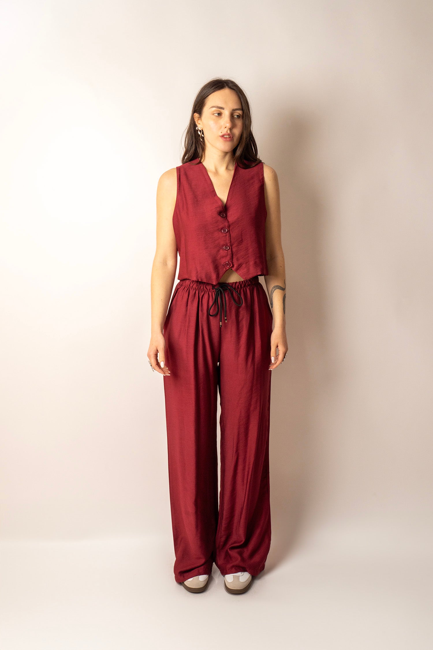 COORD-SET GILET E PANTALONE