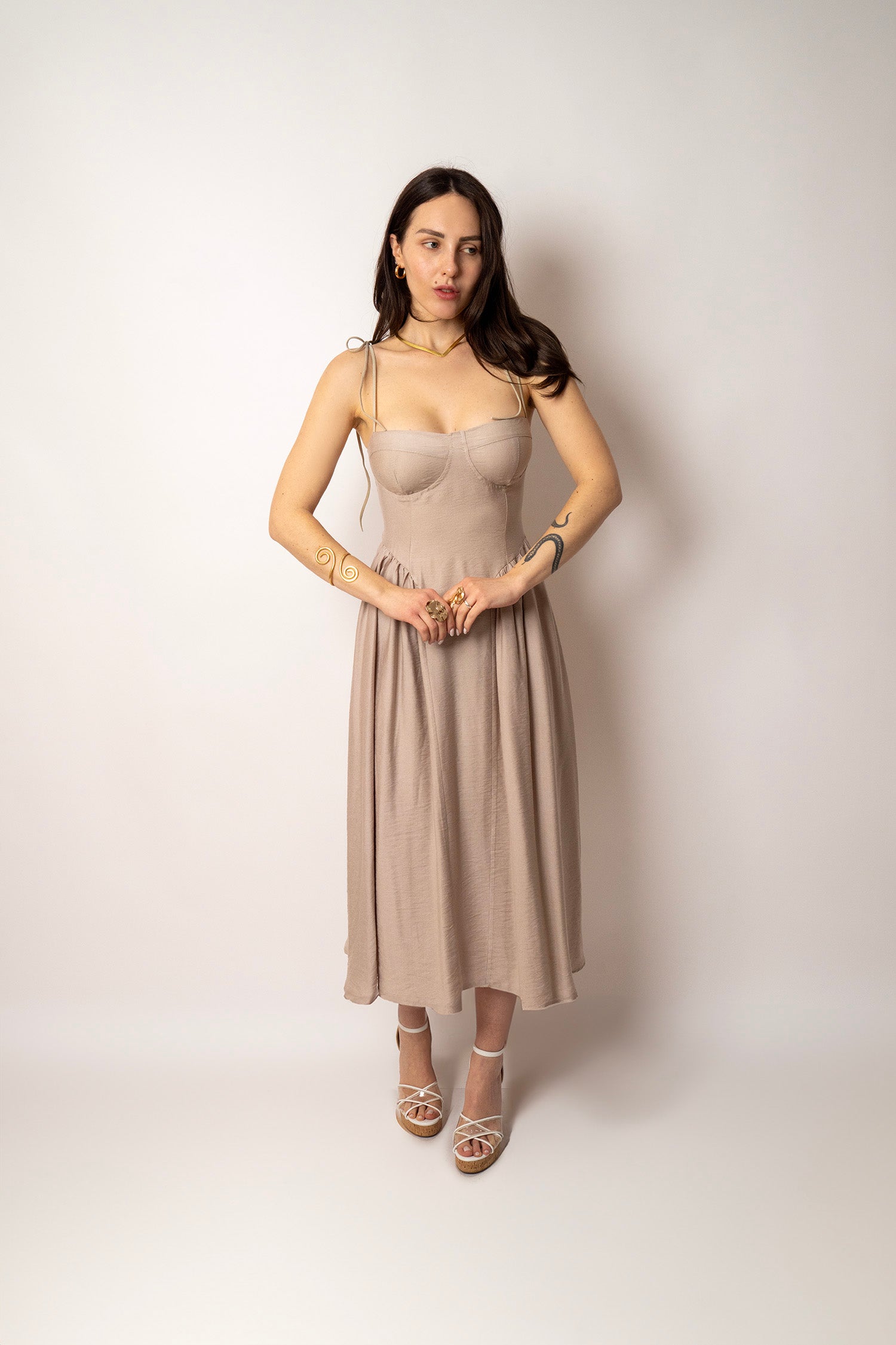 ABITO MIDI BUSTIER