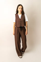 COORD-SET GILET E PANTALONE