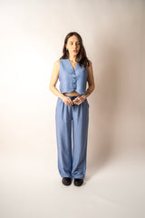 COORD-SET GILET E PANTALONE