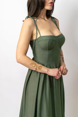ABITO MIDI BUSTIER