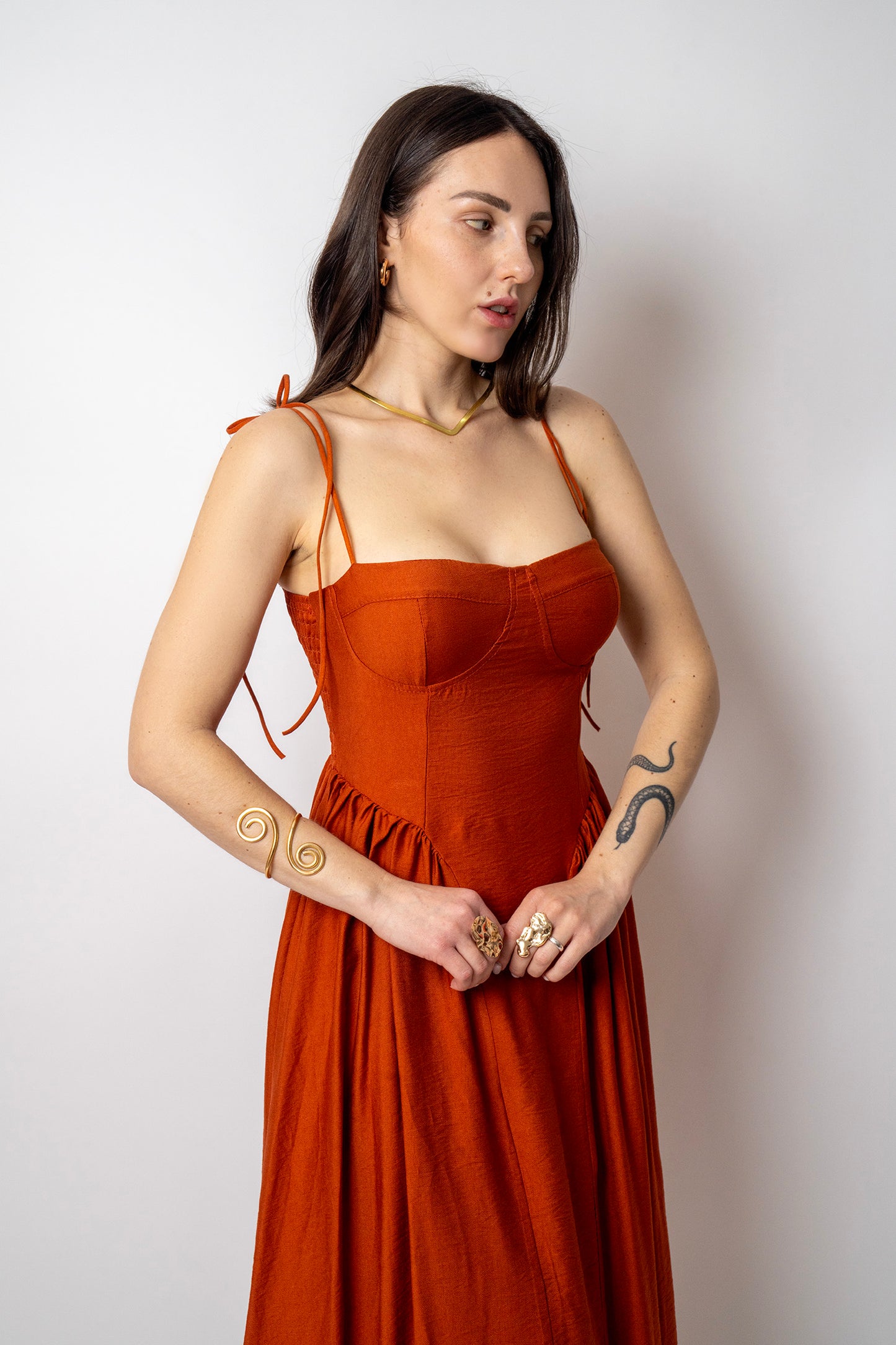 ABITO MIDI BUSTIER