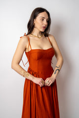 ABITO MIDI BUSTIER