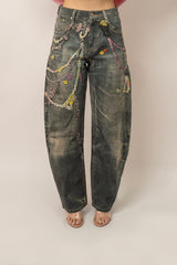 JEANS STAMPA CHARMS