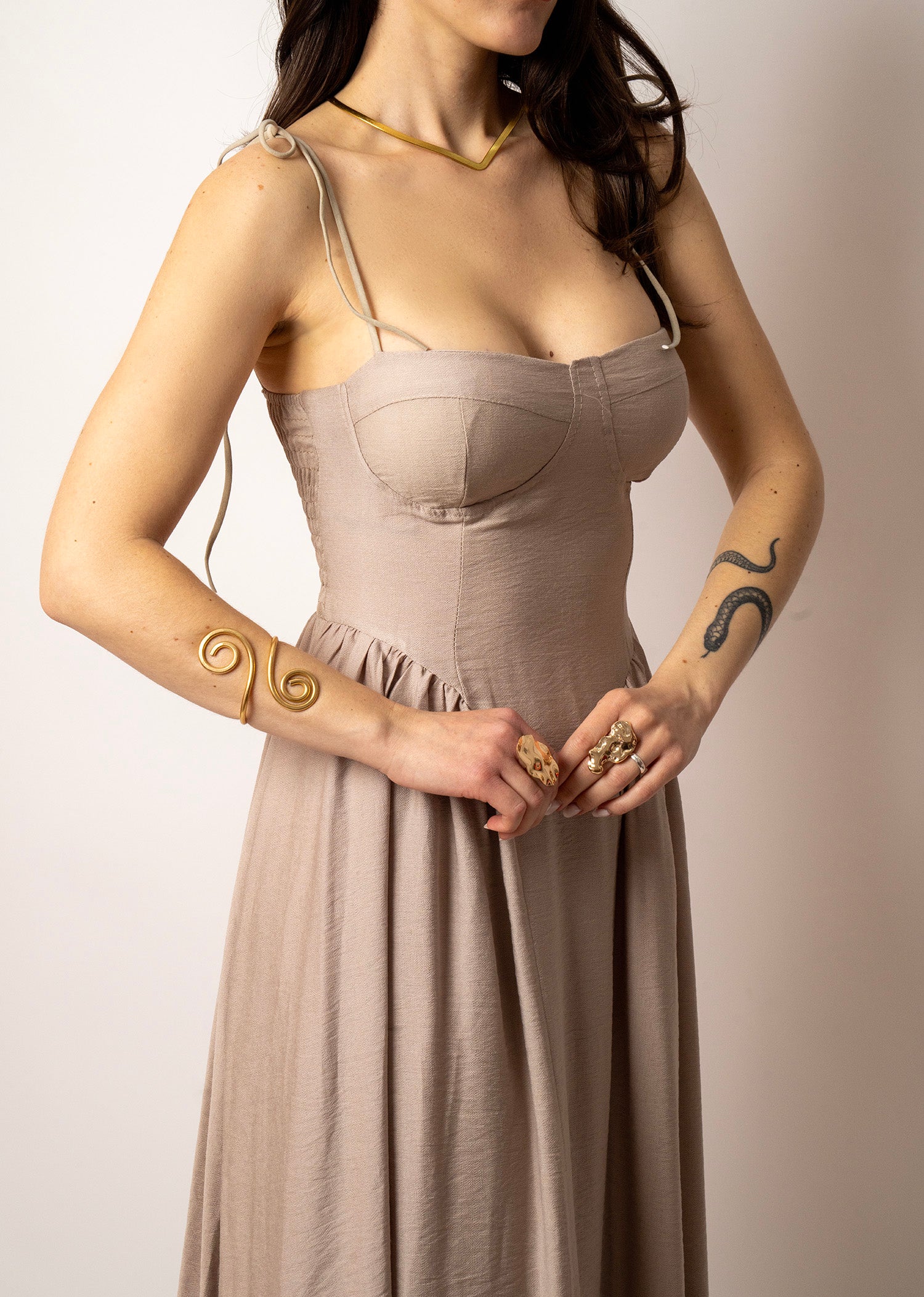 ABITO MIDI BUSTIER