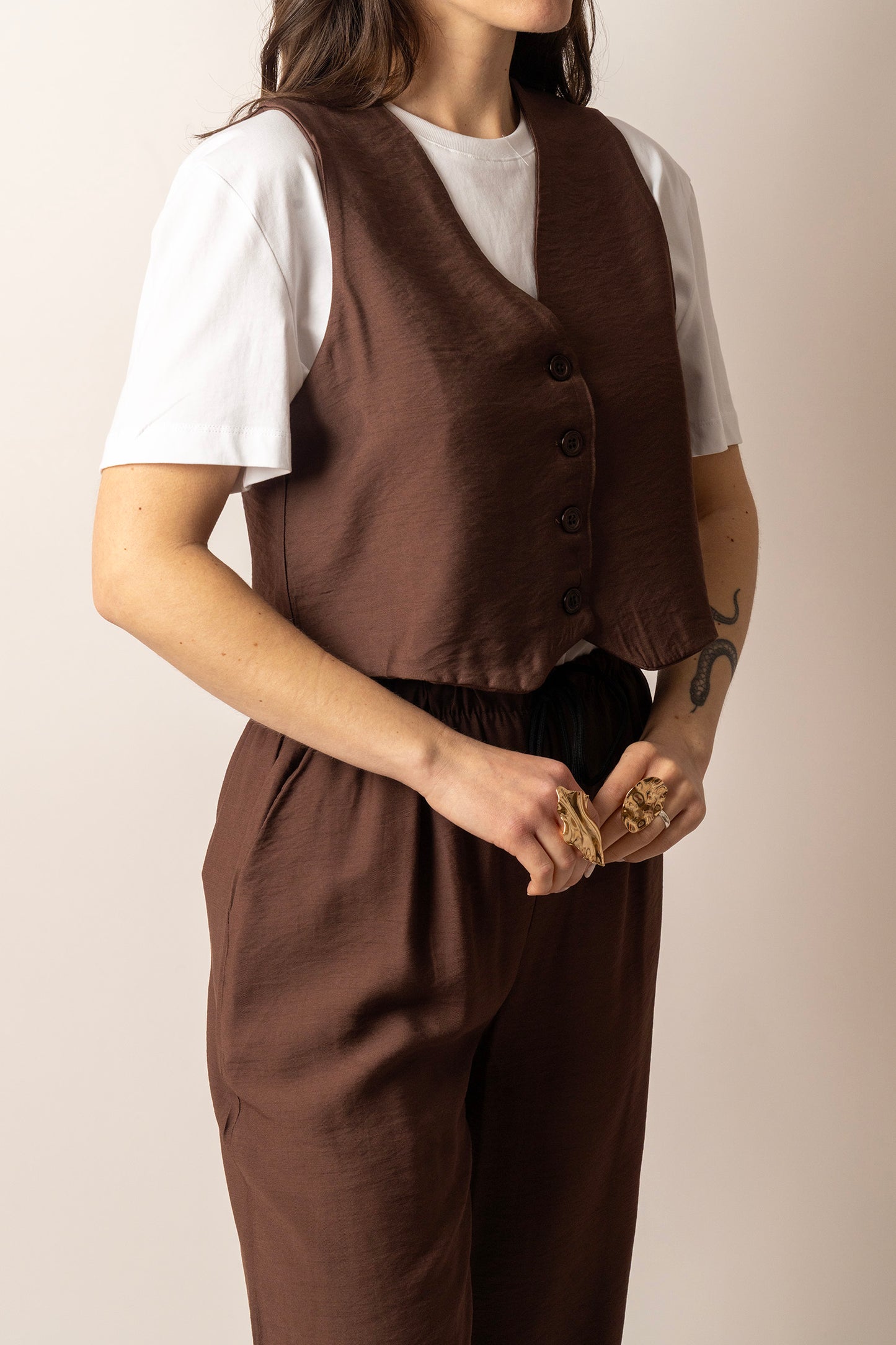 COORD-SET GILET E PANTALONE