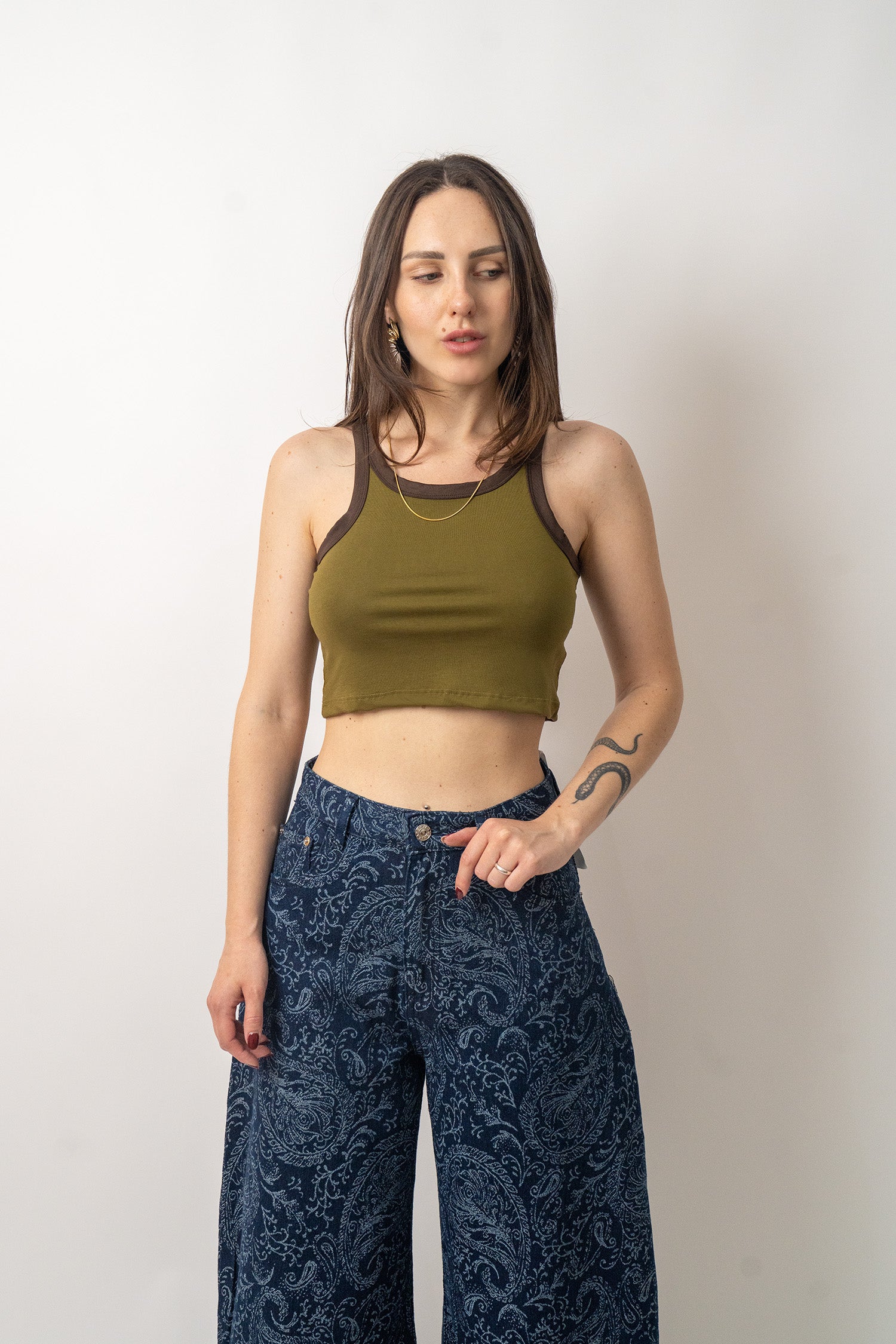 CROP JUSTWEST