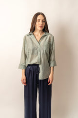 CAMICIA SEMIVELATA